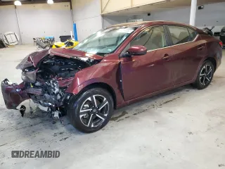 2025 Nissan Sentra SV z VIN 3N1AB8CV0SY241492, wystawiony jako Copart lot #60032225 z przebiegiem 11 651 mil mil oraz Nie do naprawy • Non repairable. Historia ofert i sprzedaży dostępna na DreamBid. Obrazek 1.