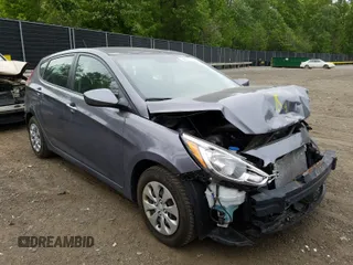 2017 Hyundai Accent SE with VIN KMHCT5AE4HU334169, listed as a Copart auction lot 88025715 with 47,616 mi miles and Non Repairable. Bid and sale history available at carsss.com. Image 1.