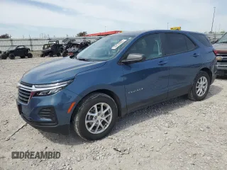 2024 Chevrolet Equinox LS z VIN 3GNAXHEG6RL251049, wystawiony jako Copart lot #52233635 z przebiegiem 8 960 mil mil oraz Szkoda całkowita • Salvage title. Historia ofert i sprzedaży dostępna na DreamBid. Obrazek 1.