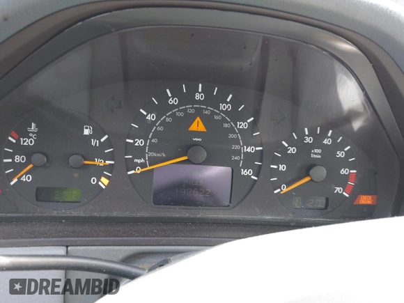 2000 Mercedes-Benz E 320 with VIN WDBJF65J9YB129649, listed as a IAAI auction lot 42020958 with 192,622 mi miles and . Bid and sale history available at DreamBid. Image 15.