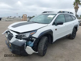 2023 Subaru Outback Wilderness with VIN 4S4BTGUD1P3199800, listed as a IAAI auction lot 42067858 with 33,011 mi miles and . Bid and sale history available at DreamBid. Image 2.