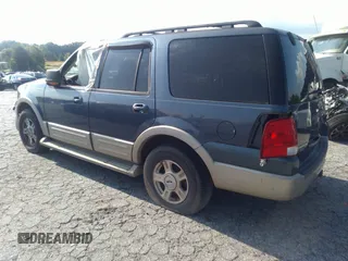 2005 Ford Expedition Eddie Bauer with VIN 1FMPU17555LA63851, listed as a IAAI auction lot 36265440 with Not provided miles and . Bid and sale history available at DreamBid. Image 3.