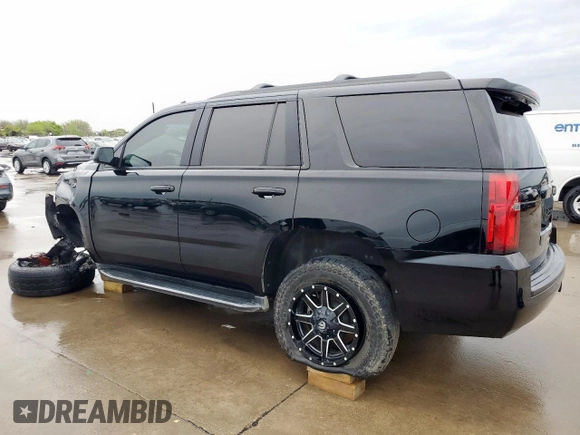 2018 Chevrolet Tahoe LT with VIN 1GNSCBKC3JR351640, listed as a Copart auction lot 50493995 with 135,603 mi miles and Salvage title. Bid and sale history available at DreamBid. Image 2.