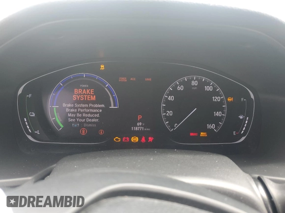 2020 Honda Accord Touring z VIN 1HGCV3F99LA002609, wystawiony jako Copart lot #58080035 z przebiegiem 118 771 mil mil oraz Szkoda całkowita • Salvage title. Historia ofert i sprzedaży dostępna na DreamBid. Obrazek 9.