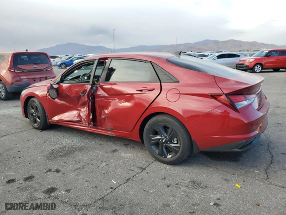 2023 Hyundai Elantra SEL with VIN KMHLM4AG9PU396321, listed as a Copart auction lot 42776395 with 21,770 mi miles and Salvage Title. Bid and sale history available at carsss.com. Image 2.
