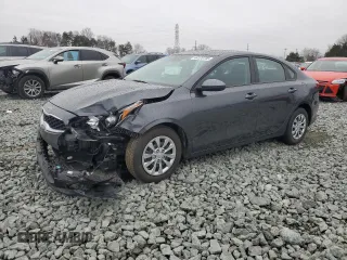 2021 Kia Forte LXS with VIN 3KPF24AD7ME393389, listed as a Copart auction lot 44128705 with 22,397 mi miles and Salvage title. Bid and sale history available at DreamBid. Image 1.