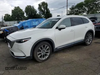 2019 Mazda CX-9 Grand Touring z VIN JM3TCBDY0K0323667, wystawiony jako Copart lot #61593505 z przebiegiem 110 546 mil mil oraz Czysty tytuł • Clean title. Historia ofert i sprzedaży dostępna na DreamBid. Obrazek 1.