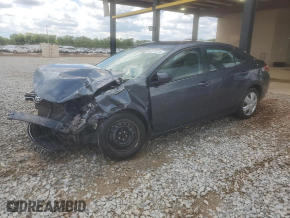 2016 Toyota Corolla L with VIN 5YFBURHE6GP413039, listed as a Copart auction lot 52572215 with 124,004 mi miles and Salvage title. Bid and sale history available at DreamBid. Image 1.
