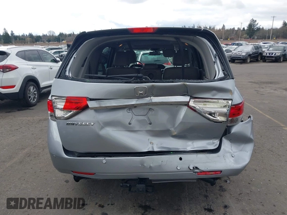 2016 Honda Odyssey EX-L with VIN 5FNRL5H64GB048004, listed as a IAAI auction lot 41676712 with 129,343 mi miles. Bid and sale history available at carsss.com. Image 6.