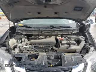 2017 Nissan Rogue SV with VIN 5N1AT2MVXHC747821, listed as a Copart auction lot 60855115 with 170,842 mi miles and Salvage title. Bid and sale history available at DreamBid. Image 12.