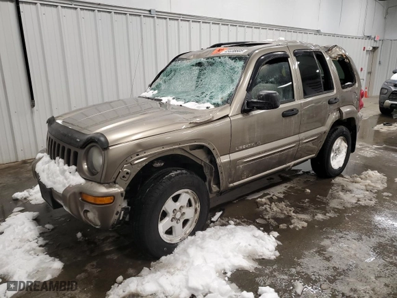 2003 Jeep Liberty Limited with VIN 1J8GL58K03W575797, listed as a Copart auction lot 45638805 with 0 mi miles and Salvage Title. Bid and sale history available at carsss.com. Image 1.