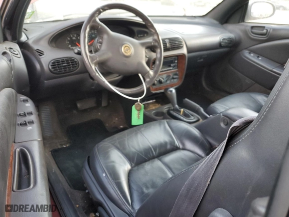2000 Chrysler Sebring JXi with VIN 3C3EL55H3YT211480, listed as a Copart auction lot 70532014 with 143,610 mi miles and Salvage Title. Bid and sale history available at carsss.com. Image 8.