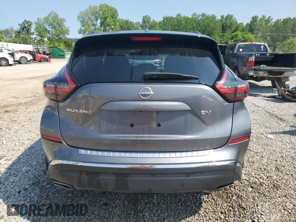 2023 Nissan Murano SV z VIN 5N1AZ2BJ9PC139673, wystawiony jako Copart lot #58766235 z przebiegiem 32 740 mil mil oraz Szkoda całkowita • Salvage title. Historia ofert i sprzedaży dostępna na DreamBid. Obrazek 6.