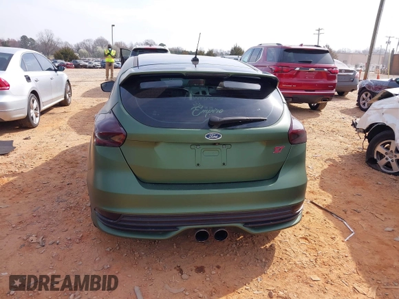 2017 Ford Focus ST with VIN 1FADP3L97HL289483, listed as a IAAI auction lot 41797579 with 127,789 mi miles and . Bid and sale history available at carsss.com. Image 16.