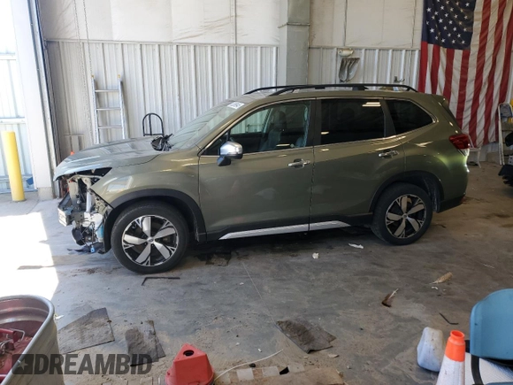 2019 Subaru Forester Touring with VIN JF2SKAWC0KH415724, listed as a Copart auction lot 52099945 with 95,622 mi miles and Salvage Title. Bid and sale history available at carsss.com. Image 1.