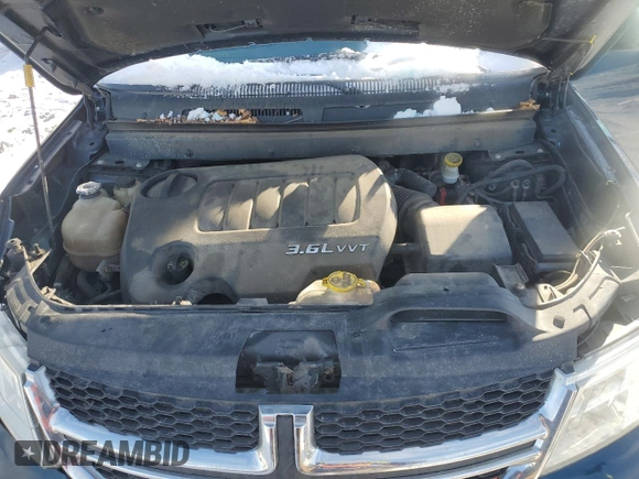 2013 Dodge Journey Crew with VIN 3C4PDCCG8DT569720, listed as a Copart auction lot 88199795 with 125,750 mi miles and Clean title. Bid and sale history available at DreamBid. Image 12.