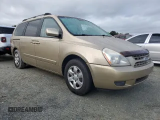 2008 Kia Sedona LX with VIN KNDMB233186251289, listed as a Copart auction lot 74317094 with 0 mi miles and Non Repairable. Bid and sale history available at carsss.com. Image 4.
