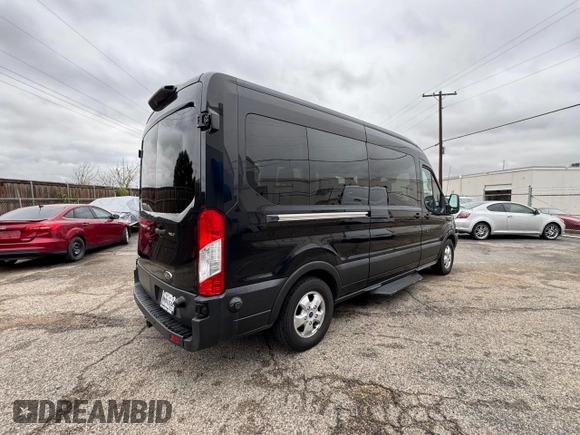 2019 Ford Transit Passenger XL with VIN 1FBAX2CGXKKA76681, listed as a Copart auction lot 86907744 with 165,450 mi miles and Clean Title. Bid and sale history available at carsss.com. Image 4.