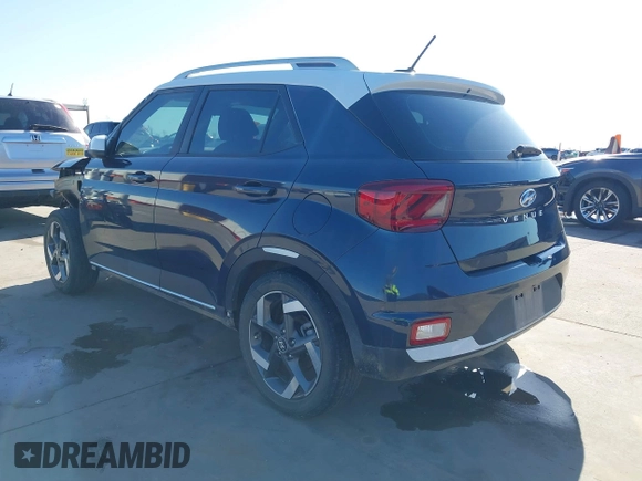 2023 Hyundai Venue Limited with VIN KMHRC8A31PU268141, listed as a IAAI auction lot 41760631 with 40,746 mi miles and . Bid and sale history available at DreamBid. Image 3.