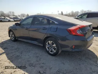 2017 Honda Civic Sedan LX with VIN 19XFC2F59HE000663, listed as a Copart auction lot 48856145 with 0 mi miles and Salvage Title. Bid and sale history available at carsss.com. Image 2.
