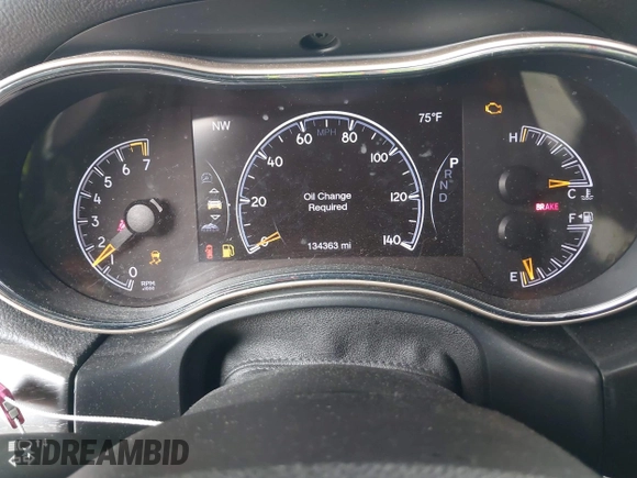 2016 Jeep Grand Cherokee Limited 75th Anniversary with VIN 1C4RJFBG2GC347615, listed as a IAAI auction lot 41945528 with 134,363 mi miles and . Bid and sale history available at DreamBid. Image 7.