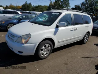 2008 Kia Sedona LX with VIN KNDMB233886198896, listed as a Copart auction lot 74627344 with 187,420 mi miles and Clean Title. Bid and sale history available at carsss.com. Image 1.