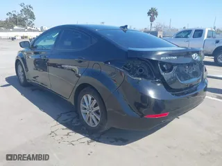 2016 Hyundai Elantra SE with VIN 5NPDH4AE0GH772071, listed as a IAAI auction lot 42094290 with 64,846 mi miles. Bid and sale history available at carsss.com. Image 3.