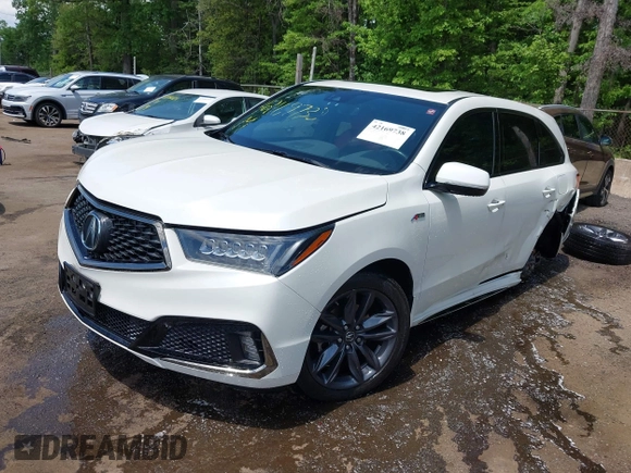 2019 Acura MDX Technology with VIN 5J8YD4H05KL014871, listed as a IAAI auction lot 42169738 with 96,599 mi miles and . Bid and sale history available at DreamBid. Image 18.