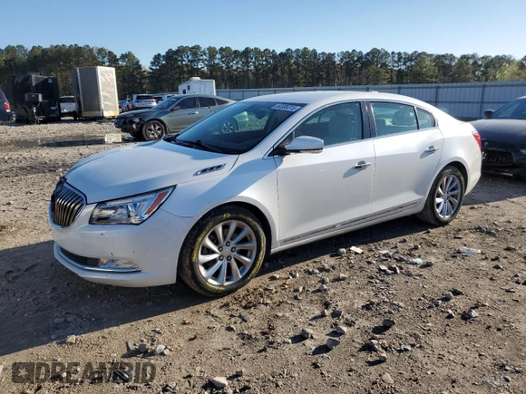 2016 Buick LaCrosse Leather with VIN 1G4GB5G32GF239283, listed as a Copart auction lot 50308315 with 164,958 mi miles and Salvage Title. Bid and sale history available at carsss.com. Image 1.