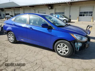 2012 Hyundai Accent GLS z VIN KMHCT4AE6CU183208, wystawiony jako Copart lot #51805365 z przebiegiem 118 061 mil mil oraz Szkody całkowita. Historia ofert i sprzedaży dostępna na DreamBid. Obrazek 4.