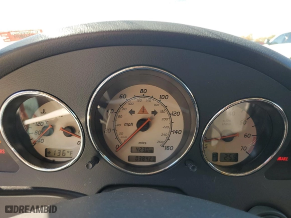 2003 Mercedes-Benz SLK-Class 3.2L with VIN WDBKK65F83F276025, listed as a Copart auction lot 76887044 with 38,423 mi miles and Salvage Title. Bid and sale history available at carsss.com. Image 9.