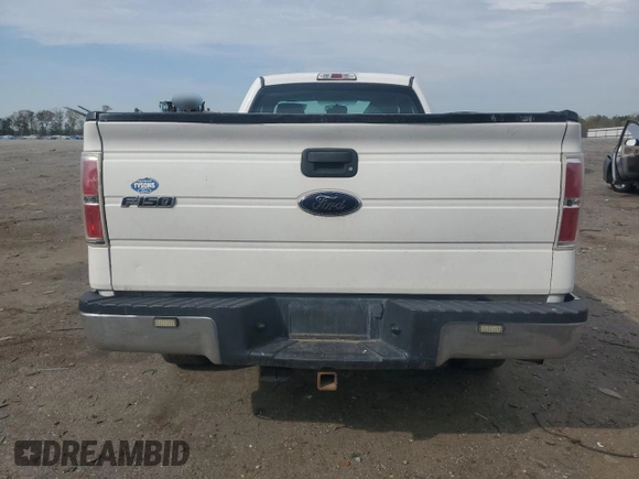 2014 Ford F-150 with VIN 1FTPF1CT4EKD54463, listed as a Copart auction lot 53121375 with 129,116 mi miles and Salvage title. Bid and sale history available at DreamBid. Image 6.