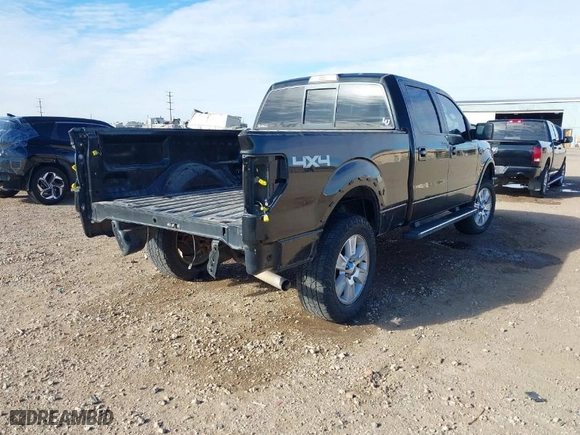 2013 Ford F-150 XL with VIN 1FTFW1EF5DFA41500, listed as a IAAI auction lot 41215195 with 123,160 mi miles. Bid and sale history available at carsss.com. Image 4.