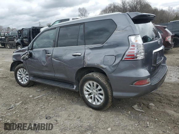 2021 Lexus GX with VIN JTJBM7BX3M5278378, listed as a Copart auction lot 47938375 with 69,259 mi miles and Salvage Title. Bid and sale history available at carsss.com. Image 2.