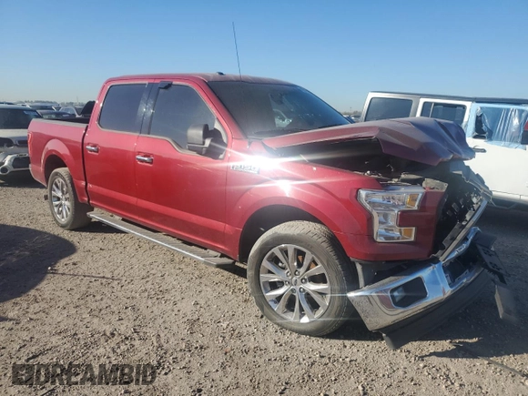 2017 Ford F-150 XL with VIN 1FTEW1CG4HKC17652, listed as a Copart auction lot 45512365 with 168,929 mi miles and Salvage title. Bid and sale history available at DreamBid. Image 4.
