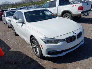 2017 BMW 3 Series 330i with VIN WBA8B9G55HNU09092, listed as a IAAI auction lot 41860900 with 134,836 mi miles. Bid and sale history available at carsss.com. Image 1.