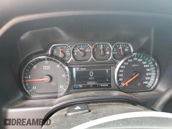 2015 Chevrolet Silverado 1500 LT with VIN 1GCVKREH3FZ298244, listed as a Copart auction lot 51909615 with 163,000 mi miles and Salvage Title. Bid and sale history available at DreamBid. Image 9.