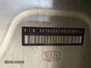 2011 Kia Sorento EX with VIN 5XYKUDA29BG086412, listed as a Copart auction lot 48896725 with 0 mi miles and Salvage Title. Bid and sale history available at carsss.com. Image 15.