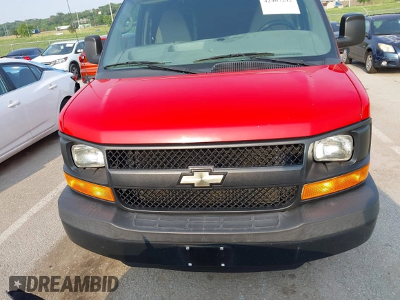 2014 Chevrolet Express Cargo with VIN 1GCSGAFX3E1156517, listed as a IAAI auction lot 42407242 with 154,000 mi miles and . Bid and sale history available at DreamBid. Image 13.
