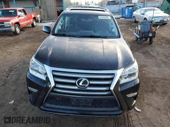 2017 Lexus GX 460 with VIN JTJJM7FX4H5179564, listed as a Copart auction lot 87943285 with Not provided miles and Salvage title. Bid and sale history available at DreamBid. Image 12.