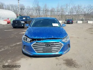 2017 Hyundai Elantra SE with VIN KMHD84LF6HU144900, listed as a IAAI auction lot 41632332 with 122,583 mi miles. Bid and sale history available at carsss.com. Image 12.