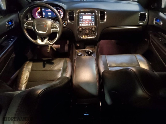 2016 Dodge Durango R/T with VIN 1C4SDHCT6GC392959, listed as a Copart auction lot 75915034 with 91,035 mi miles and Salvage Title. Bid and sale history available at carsss.com. Image 8.