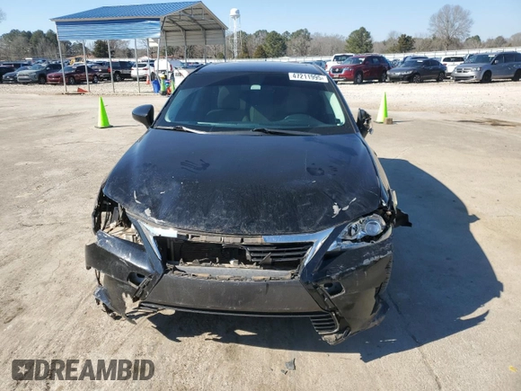 2014 Lexus CT 200h with VIN JTHKD5BH0E2178532, listed as a Copart auction lot 47211995 with 127,509 mi miles and Salvage Title. Bid and sale history available at DreamBid. Image 5.