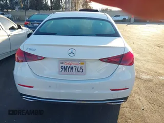 2024 Mercedes-Benz C 300 with VIN W1KAF4GB4RR232617, listed as a IAAI auction lot 41524093 with 5,284 mi miles and . Bid and sale history available at DreamBid. Image 16.