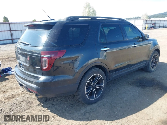2013 Ford Explorer Sport with VIN 1FM5K8GT1DGB53607, listed as a IAAI auction lot 42082652 with 171,367 mi miles and . Bid and sale history available at carsss.com. Image 4.