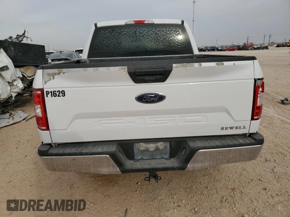 2019 Ford F-150 XL with VIN 1FTEW1E51KKC91629, listed as a Copart auction lot 44557935 with 183,798 mi miles and Clean Title. Bid and sale history available at carsss.com. Image 6.