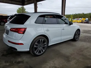2020 Audi SQ5 Prestige with VIN WA1C4AFY8L2014087, listed as a Copart auction lot 78138314 with Not Provided miles and Salvage Title. Bid and sale history available at DreamBid. Image 3.