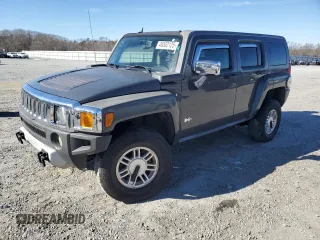 2008 Hummer H3 SUV with VIN 5GTEN13E688146297, listed as a Copart auction lot 46502125 with 156,106 mi miles and Clean Title. Bid and sale history available at carsss.com. Image 1.