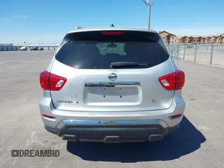 2018 Nissan Pathfinder SL with VIN 5N1DR2MN2JC628615, listed as a IAAI auction lot 41881932 with 122,404 mi miles. Bid and sale history available at carsss.com. Image 16.