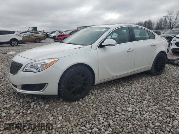 2016 Buick Regal Premium II with VIN 2G4GT5GX5G9166855, listed as a Copart auction lot 81304994 with 72,685 mi miles and Clean Title. Bid and sale history available at carsss.com. Image 1.